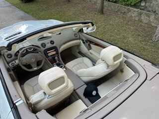 2008 Mercedes-Benz SL-Класс AMG 63 AMG II (R230) Рестайлинг 2, белый, 7500000 рублей, вид 4