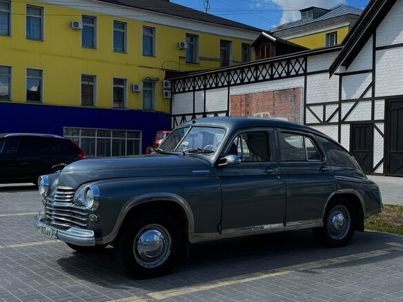 1955 ГАЗ М-20 «Победа», серебристый, 630000 рублей - вид 21