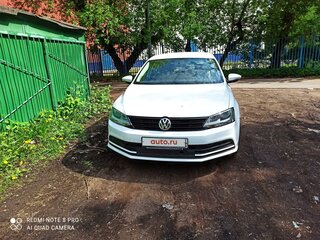 2016 Volkswagen Jetta VI Рестайлинг, белый, 1050000 рублей, вид 1