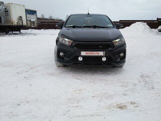 2017 Lada (ВАЗ) Vesta I, чёрный, 830000 рублей, вид 3