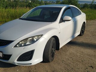 2011 Mazda 6 II (GH) Рестайлинг, белый, 990000 рублей, вид 1