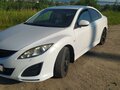 2011 Mazda 6 II (GH) Рестайлинг, белый, 990000 рублей