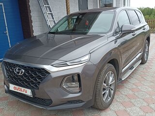 2019 Hyundai Santa Fe IV, серый, 2850000 рублей, вид 1