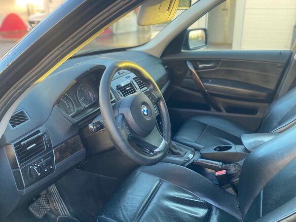 2008 BMW X3 25i I (E83) Рестайлинг, чёрный, 800000 рублей - вид 13