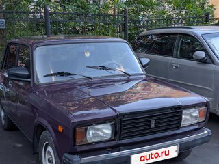 2001 Lada (ВАЗ) 2107, фиолетовый, 135000 рублей, вид 1