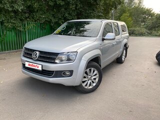 2014 Volkswagen Amarok Double Cab full-time I, серебристый, 2190000 рублей, вид 1