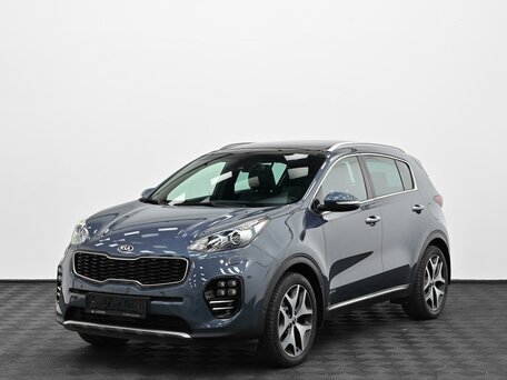 2016 Kia Sportage IV, синий, 1569000 рублей, вид 3