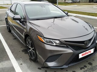 2018 Toyota Camry US Market VIII (XV70), серый, 2350000 рублей, вид 4