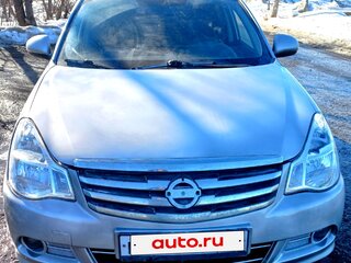 2014 Nissan Almera III (G15), серебристый, 400000 рублей, вид 1
