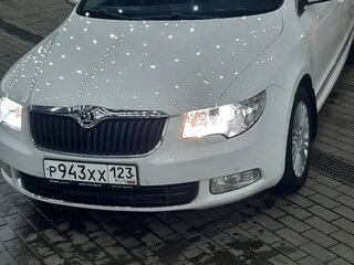 2009 Skoda Superb DSG II, белый, 1100000 рублей, вид 2