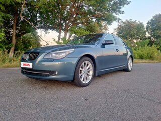 2008 BMW 5 серии 520i V (E60/E61) Рестайлинг, синий, 930000 рублей, вид 5