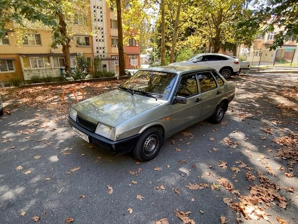 1994 Lada (ВАЗ) 21099, зелёный, 200000 рублей - вид 8