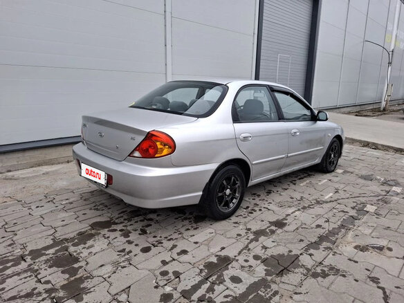 2007 Kia Spectra I Рестайлинг 2, серебристый, 195000 рублей - вид 2