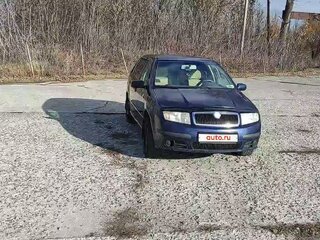 2004 Skoda Fabia I Рестайлинг, синий, 170000 рублей, вид 1