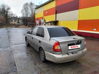 2008 Hyundai Accent ТагАЗ II, бежевый, 245000 рублей, вид 5