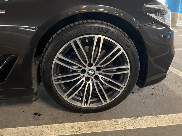 2018 BMW 5 серии 530i xDrive VII (G30/G31/G38), серый - вид 6