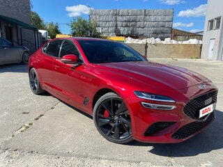 2021 Genesis G70 I Рестайлинг, красный, 3500000 рублей, вид 1