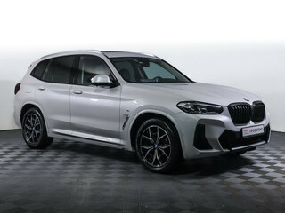 2021 BMW X3 25i xDrive III (G01) Рестайлинг, белый, 4507000 рублей, вид 3