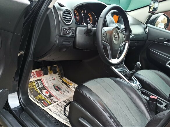2012 Opel Antara I Рестайлинг, чёрный - вид 10