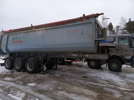 2012 Grunwald Полуприцеп самосвальный, серый, 1500000 рублей, вид 5