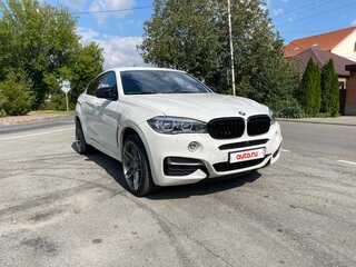 2016 BMW X6 M50d II (F16), белый, 4990000 рублей, вид 4