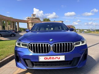 2021 BMW 6 серии Gran Turismo 620d xDrive IV (G32) Рестайлинг, синий, 4199000 рублей, вид 2
