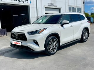2021 Toyota Highlander IV (XU70), белый, 5500000 рублей, вид 1