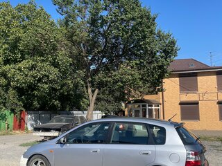 2002 Honda Civic VII, серебристый, 460000 рублей, вид 5