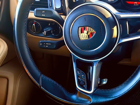 2017 Porsche Macan S Diesel I, синий, 4000000 рублей - вид 17