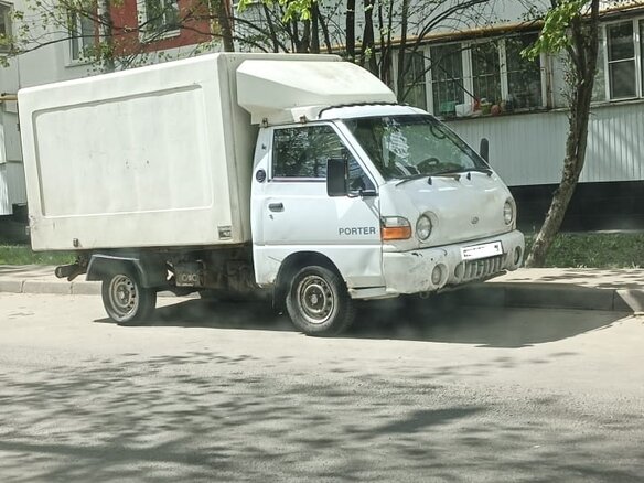 2007 Hyundai Porter, белый, 450000 рублей