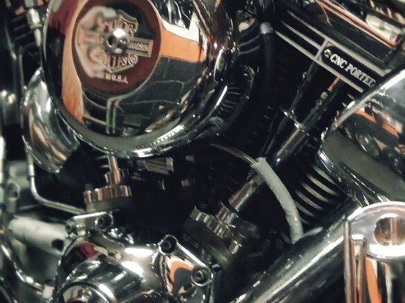 2001 Harley-Davidson Springer Softail, чёрный - вид 6