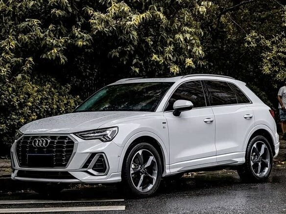 2022 Audi Q3 35 TFSI II (F3), белый, 2500000 рублей