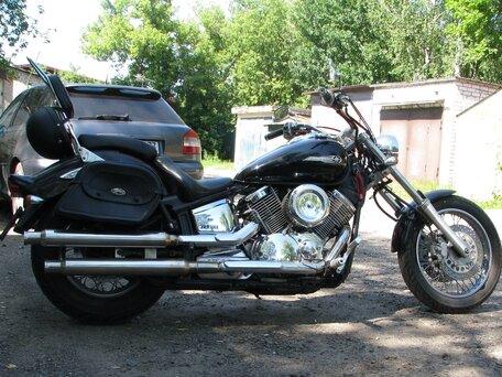2001 Yamaha XVS1100, чёрный, 530000 рублей, вид 4