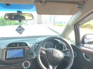 2011 Honda Fit Shuttle I, чёрный, 865000 рублей, вид 4