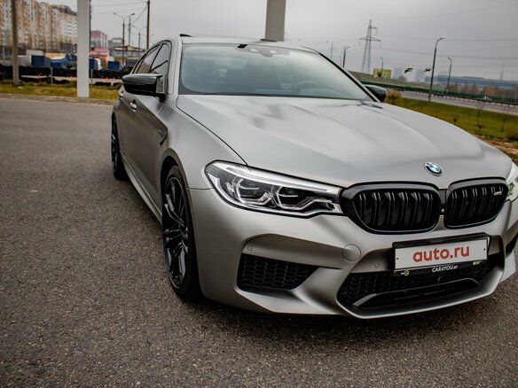 2019 BMW M5 Competition VI (F90), серый - вид 10
