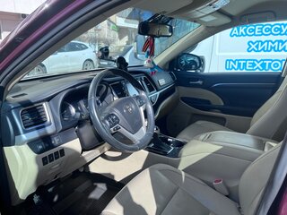 2014 Toyota Highlander III (XU50), пурпурный, 2500000 рублей, вид 4