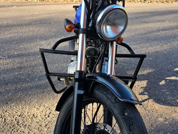 2001 Suzuki Grasstracker TU 250G, синий, 150000 рублей - вид 6