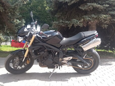 2011 Triumph Street Triple, чёрный, 410000 рублей, вид 1