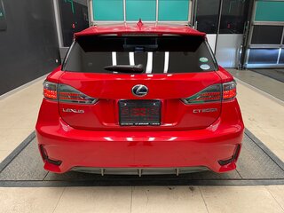 2015 Lexus CT 200h I Рестайлинг, красный, 1470000 рублей, вид 5
