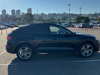 2021 Audi Q5 Sportback 45 TFSI I (FY), чёрный, 4150000 рублей, вид 4