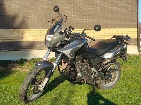 2006 Aprilia Pegaso 650 Trail, серый, 399000 рублей, вид 2