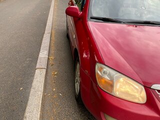 2007 Kia Cerato I Рестайлинг, красный, 225000 рублей, вид 2