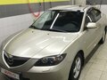 2007 Mazda 3 I (BK) Рестайлинг, золотистый
