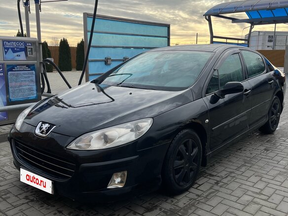 2008 Peugeot 407, чёрный, 350000 рублей
