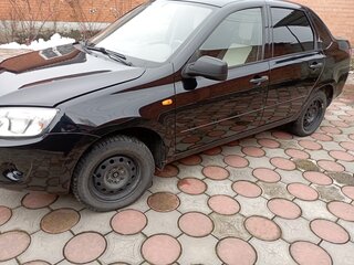 2013 Lada (ВАЗ) Granta I, чёрный, 450000 рублей, вид 3