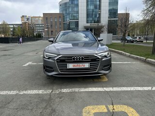 2019 Audi A6 45 TDI V (C8), серый, 4850000 рублей, вид 3