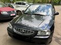 2008 Hyundai Accent ТагАЗ II, чёрный, 340000 рублей