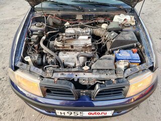 2003 Mitsubishi Carisma I Рестайлинг, синий, 100000 рублей, вид 4