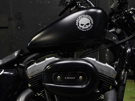 2008 Harley-Davidson Sportster 1200, чёрный, 710000 рублей, вид 3