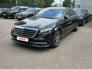 2017 Mercedes-Benz S-Класс 560 VI (W222, C217) Рестайлинг, чёрный, 4350000 рублей, вид 1